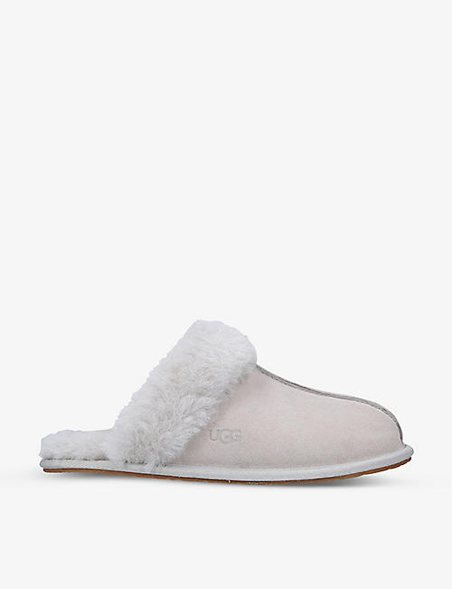 UGG: Scuffette II shearling-lined suede slippers
