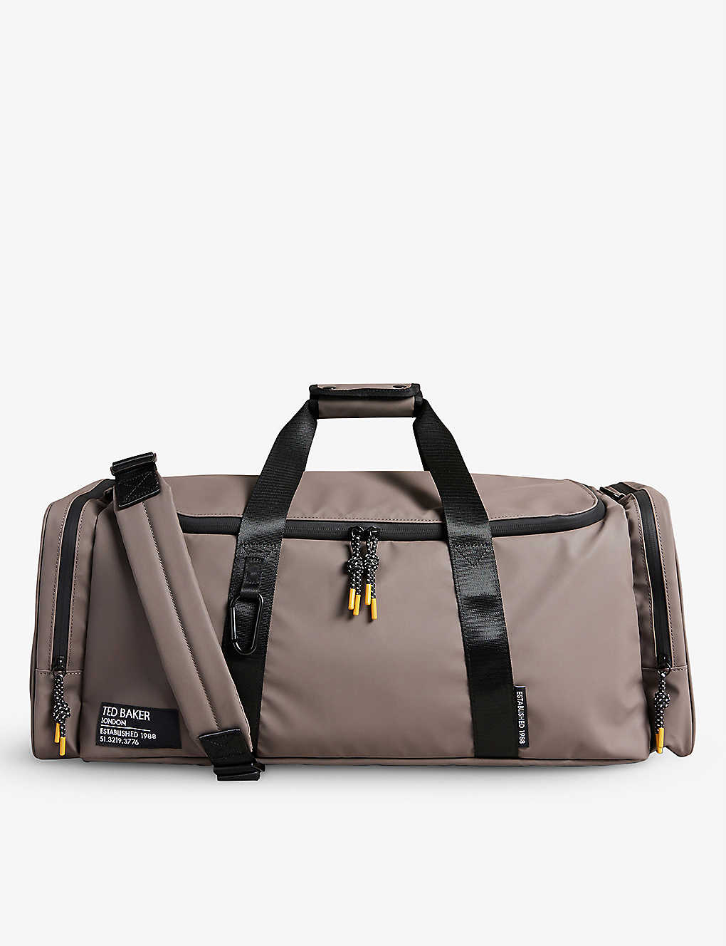 Selfridges & Co Men Accessories Bags Travel Bags Hyke twin-handle rubberised holdall 