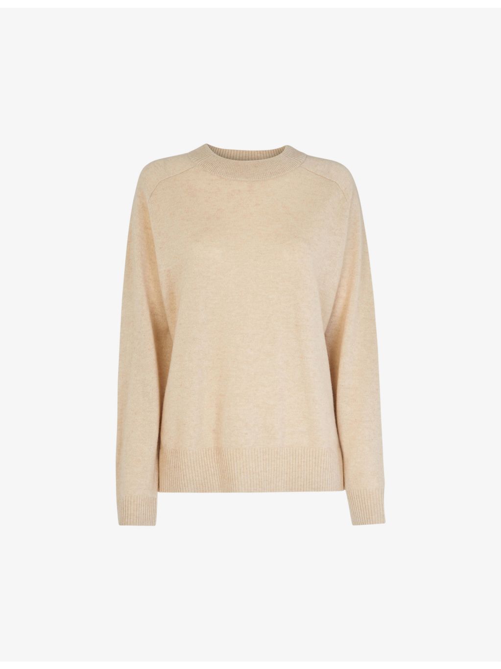 WHISTLES - Crewneck knitted cashmere jumper
