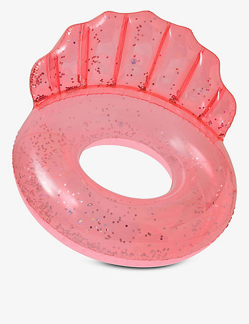 SUNNYLIFE: Shell Luxe inflatable pool ring