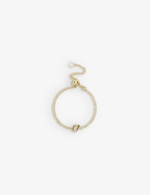 The Alkemistry Love Letter O Initial 18ct Yellow-gold Ring In 18ct Yellow Gold