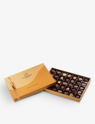 GODIVA - Gold Collection 35-piece chocolate box 372g | Selfridges.com