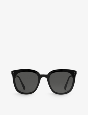 GENTLE MONSTER Queen 01 logo-plaque sunglasses