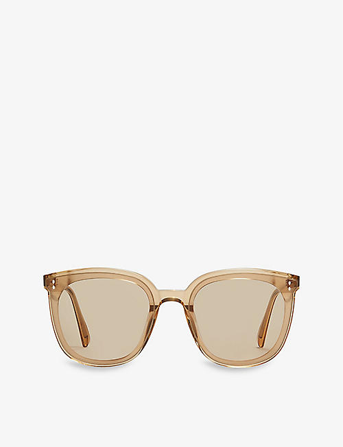 GENTLE MONSTER: ROSY-YC5 square-frame acetate sunglasses