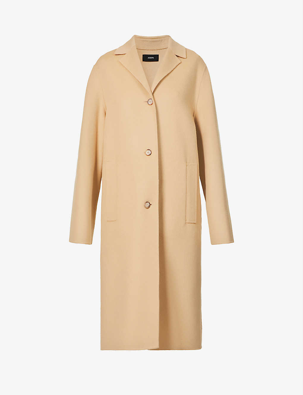 JOSEPH CAIA RELAXED-FIT WOOL AND CASHMERE-BLEND COAT