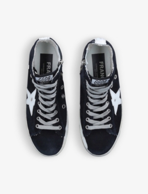GOLDEN GOOSE: Women's Francy Penstar 50517 suede high-top trainers