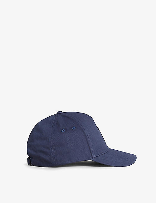 TED BAKER: Branded wool-blend baseball cap