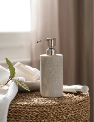 THE WHITE COMPANY: Marble soap dispenser 500ml
