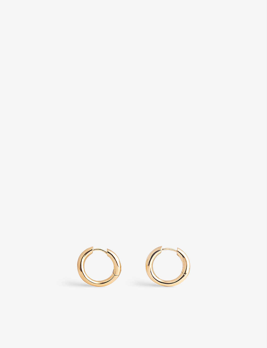 Pd Paola Pirouette 18ct Yellow Gold-plated Brass Hoop Earrings