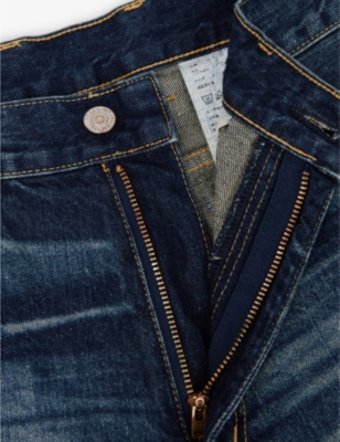 branded regular fit jeans