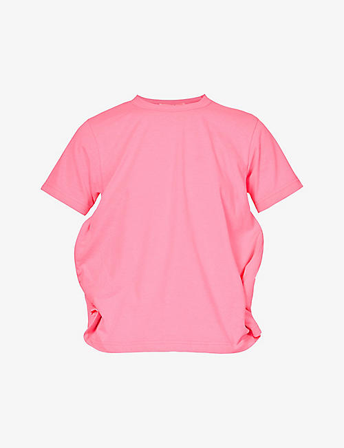 COMME DES GARCONS: Relaxed-fit scoop-neck cotton-blend T-shirt