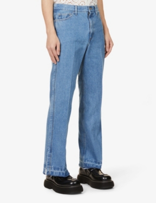 TOGA VIRILIS ss22 Zip denim pants