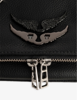 ZADIG&VOLTAIRE: Swing your Wings rhinestone-encrusted metal badge