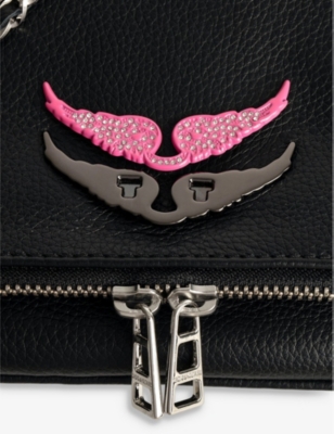ZADIG&VOLTAIRE: Swing your Wings rhinestone-encrusted metal badge