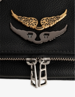 ZADIG&VOLTAIRE: Swing your Wings rhinestone-encrusted metal badge