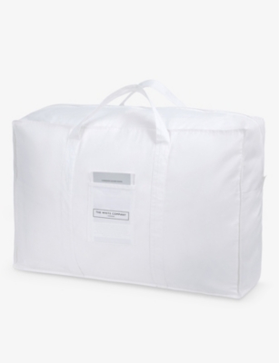 The White Company Canadian Goose-down 13.5 Tog Double Cotton-sateen Duvet 200cm X 200cm In None/clear