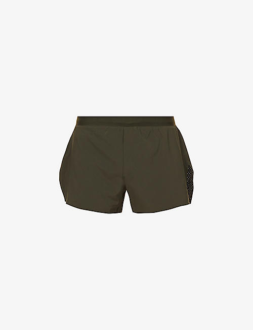 LULULEMON: Fast and Free mid-rise stretch-recycled-polyester shorts