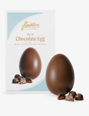 BUTLERS Milk chocolate Easter egg and salted caramel truffles 275g