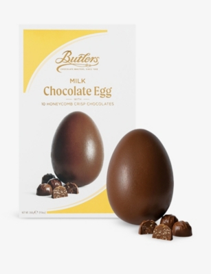 BUTLERS: Milk chocolate Easter egg and honeycomb truffles 275g
