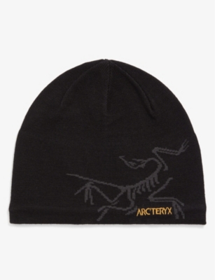 ARCTERYX Bird Head Toque logo print wool blend beanie hat