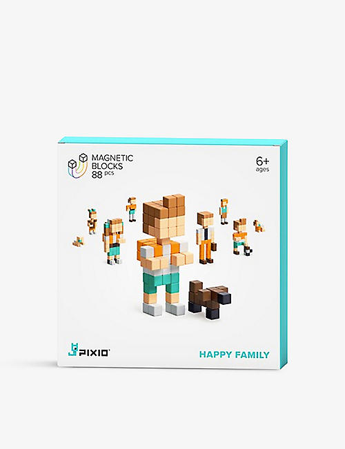 THE TECH BAR: PIXIO Story Series Happy Family magnetic blocks set 88 pieces
