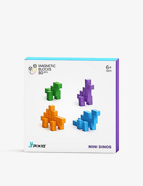 THE TECH BAR: PIXIO Story Series Mini Dinos magnetic blocks set 80 pieces