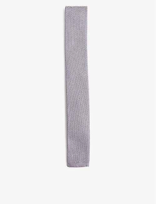 TED BAKER: Kallino knitted tie