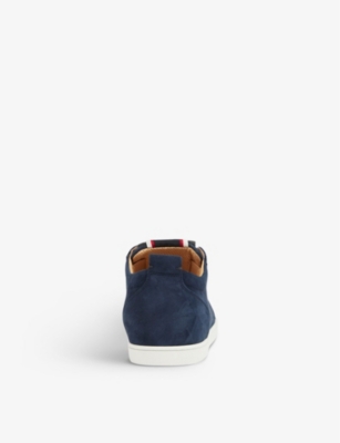 CHRISTIAN LOUBOUTIN Fav Fique A Vontade suede trainers