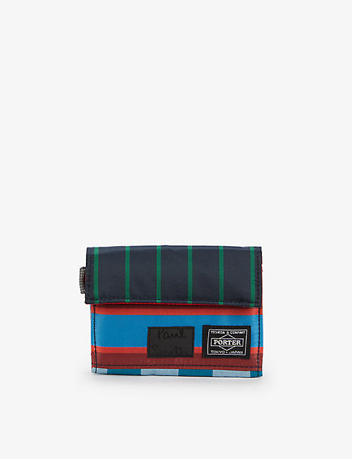 PAUL SMITH ACCESSORIES: Porter striped woven wallet