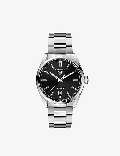TAG HEUER: WBN2110.BA0639 Carrera stainless-steel automatic watch