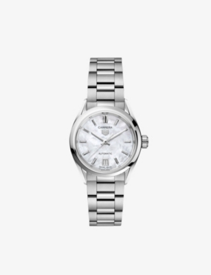 TAG HEUER: WBN2410.BA0621 Carrera stainless-steel automatic watch