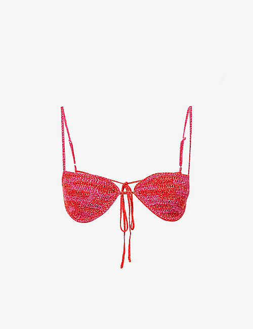 MAGDA BUTRYM: Crochet underwired bikini top