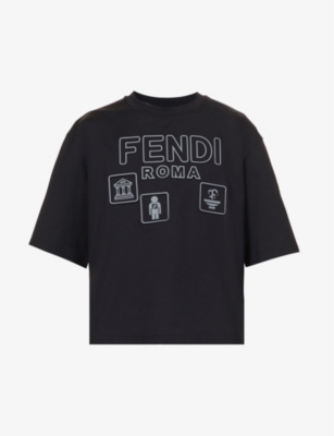 Fendi t store shirt selfridges