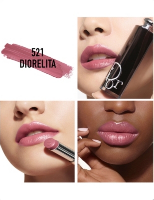 Shop Dior 521 Elita Addict Shine Refillable Lipstick 3.2g