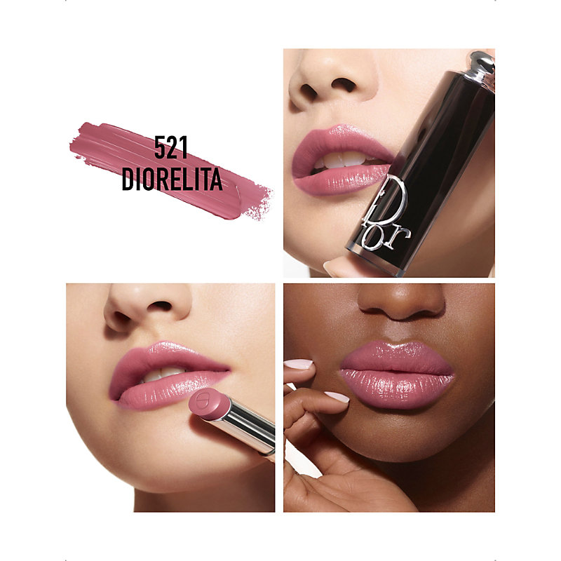 Shop Dior 521 Elita Addict Shine Refillable Lipstick 3.2g