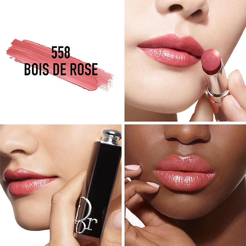 Shop Dior 558 Bois De Rose Addict Shine Refillable Lipstick 3.2g