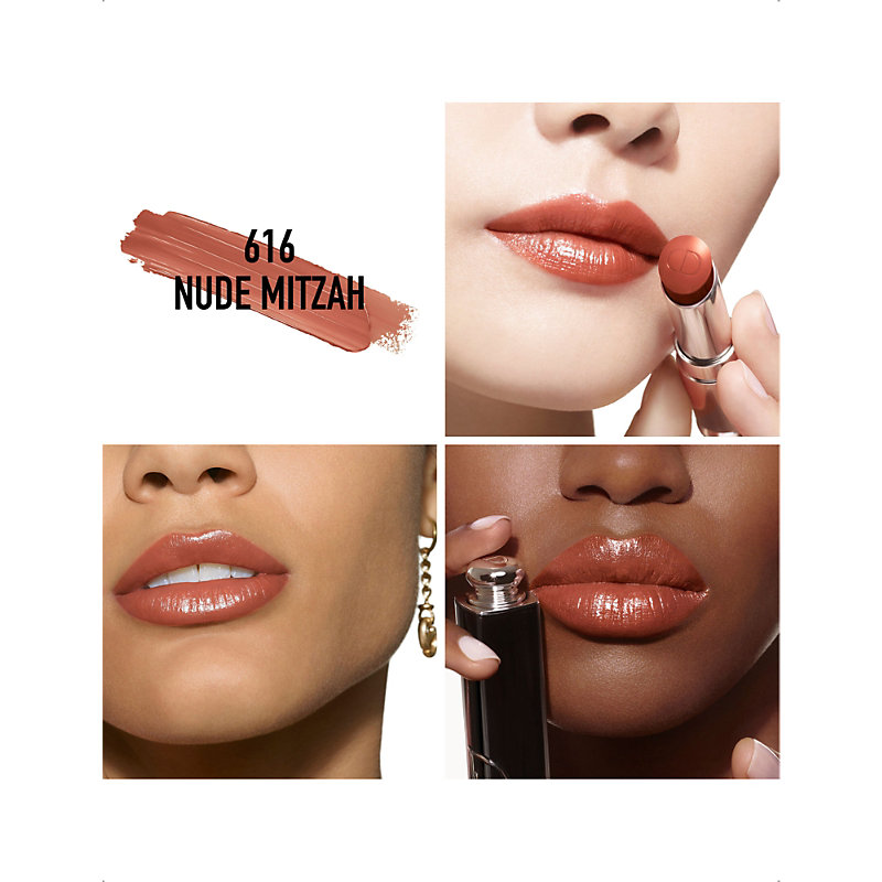 Shop Dior 616 Nude Mitzah Addict Shine Refillable Lipstick 3.2g
