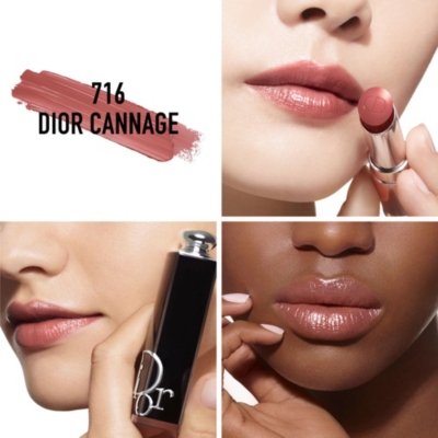 Shop Dior 716  Cannage Addict Shine Refillable Lipstick 3.2g