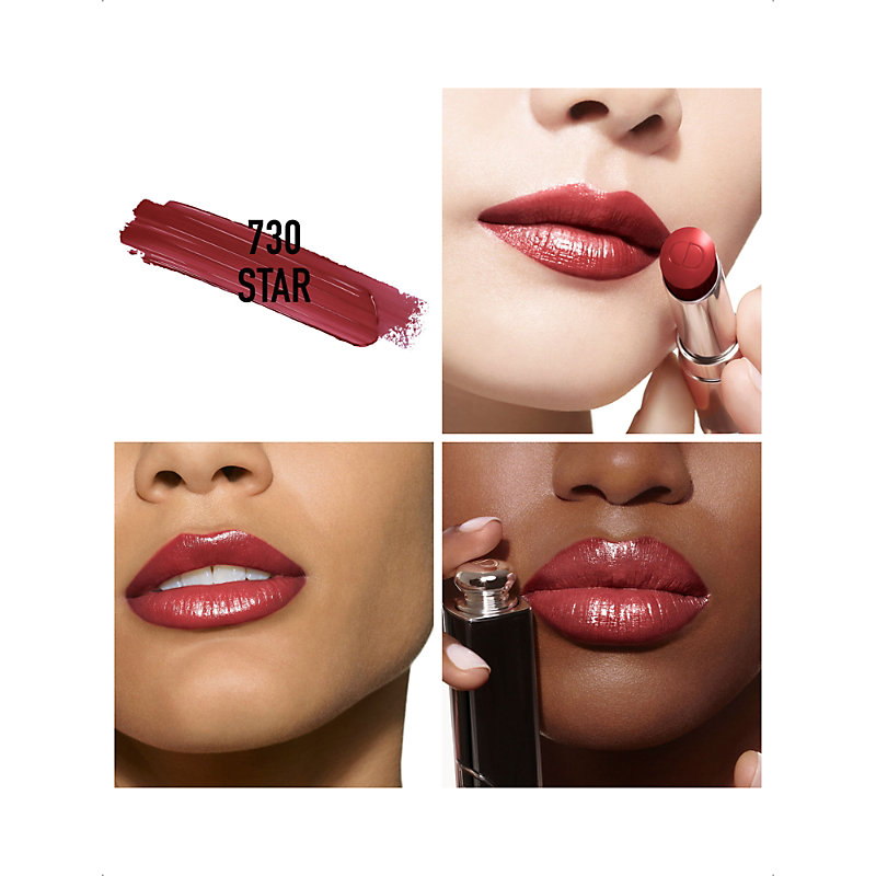 Shop Dior Addict Shine Refillable Lipstick 3.2g In 730 Star