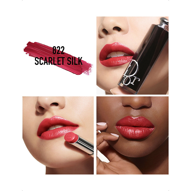 Shop Dior 822 Scarlet Silk Addict Shine Refillable Lipstick 3.2g