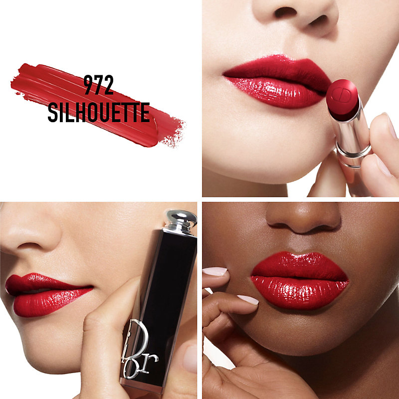 Shop Dior 972 Silhouette Addict Shine Refillable Lipstick 3.2g