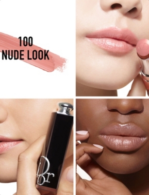 Dior Addict Shine Lipstick Refill 3.2g In 100 Nude Look