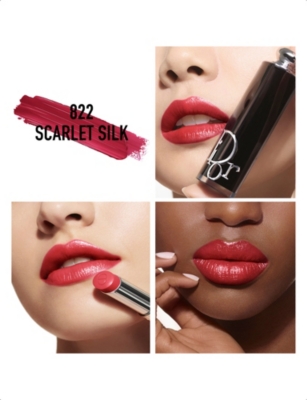 Shop Dior Addict Shine Lipstick Refill 3.2g In 822 Scarlet Silk