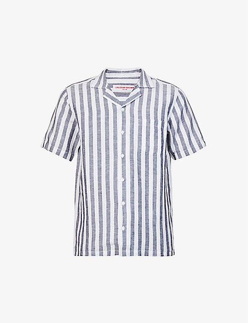 ORLEBAR BROWN: Ob Hibbert Stripe Shirt
