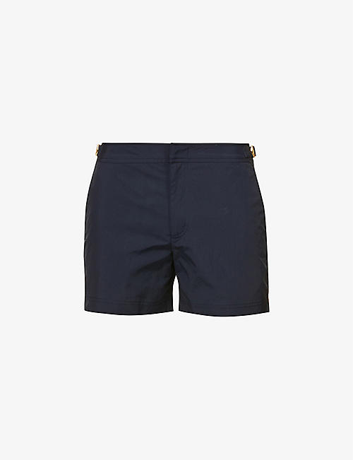 ORLEBAR BROWN：Setter 条纹织带软壳面料游泳短裤