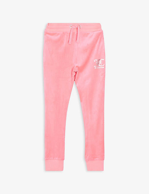 JUICY COUTURE: Logo-print stretch-woven jogging bottoms 3-16 years
