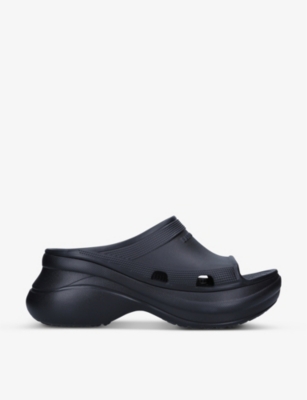 Balenciaga platform discount crocs for sale