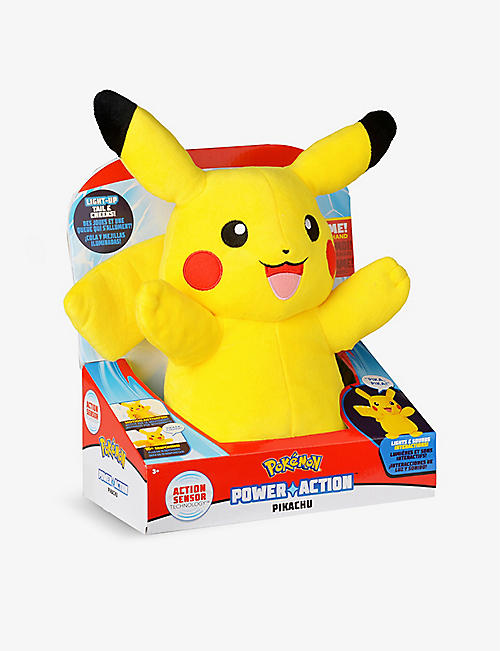 POKEMON: Power Action Pikachu interactive soft toy 29cm
