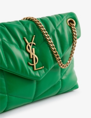 SAINT LAURENT Loulou Puffer leather cross-body bag