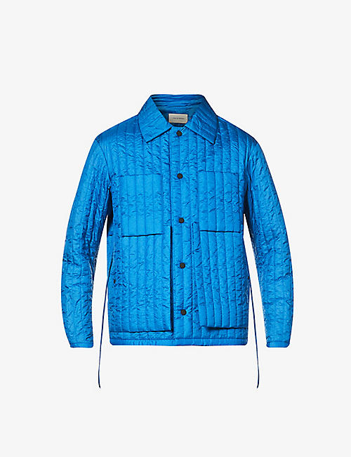 CRAIG GREEN: Quilted padded shell worker jacket